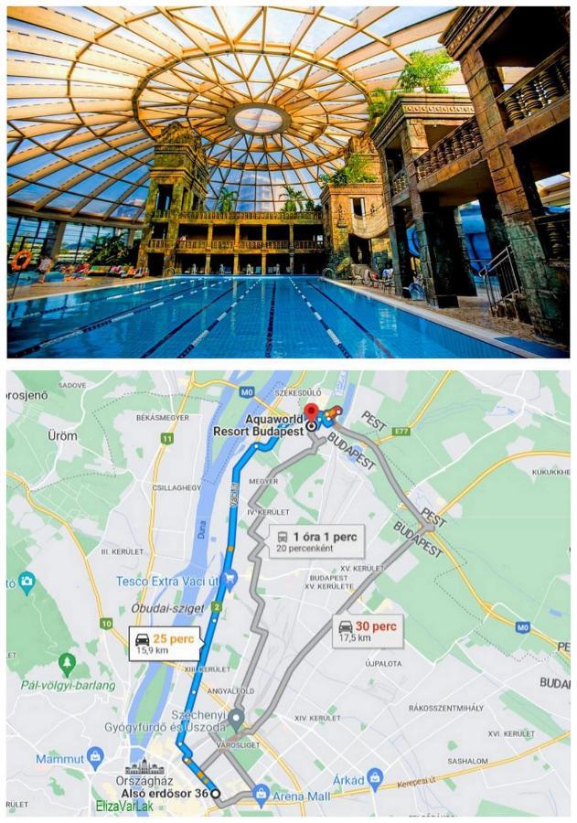 Apartmán Elizavarlak Budapešť Exteriér fotografie